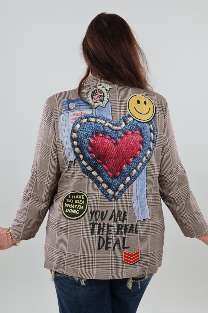 1813 Blazer Checked Patch - Afbeelding 2