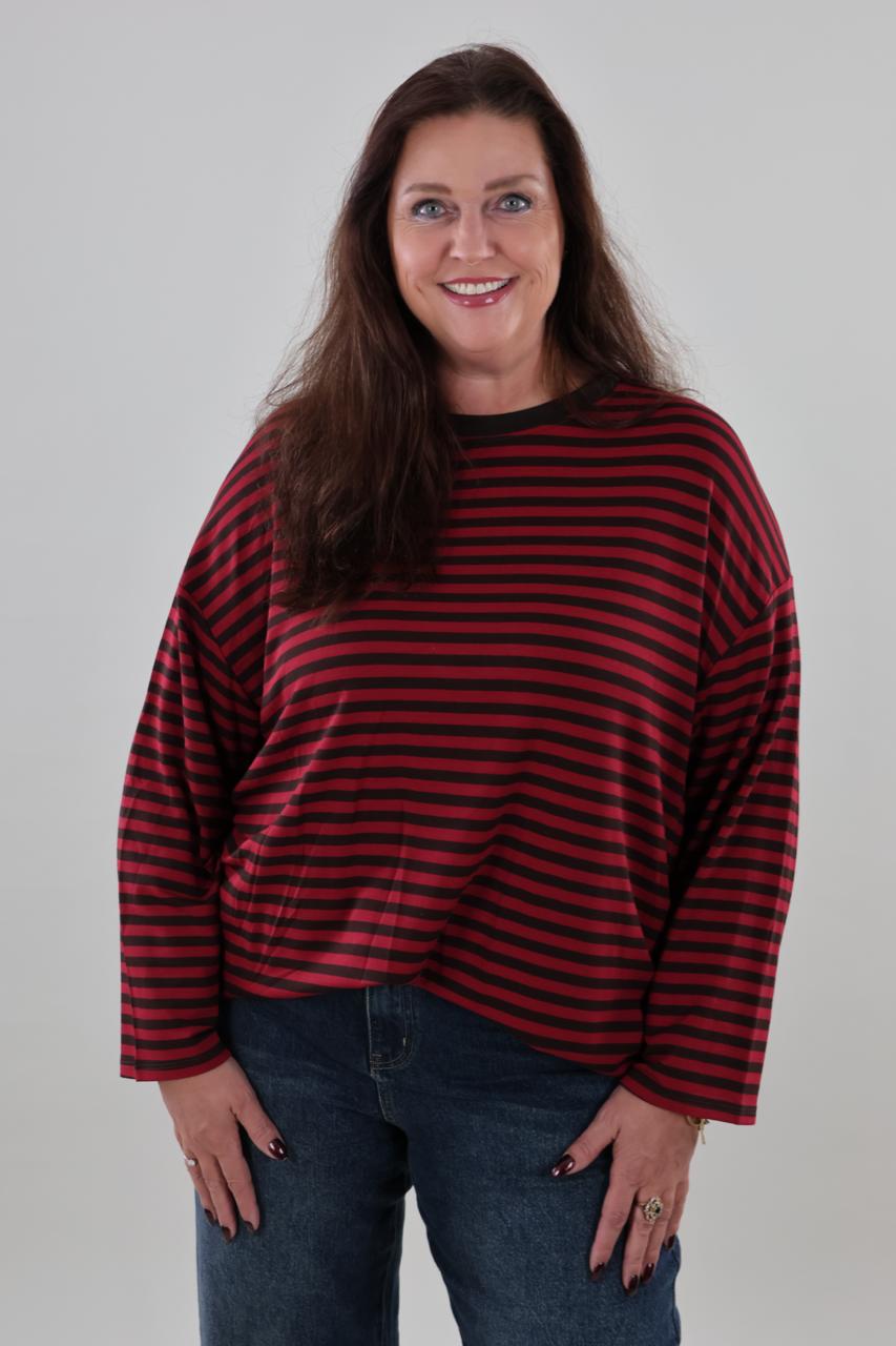 Eva 1815 Shirt Stripes long sleeve - Afbeelding 3
