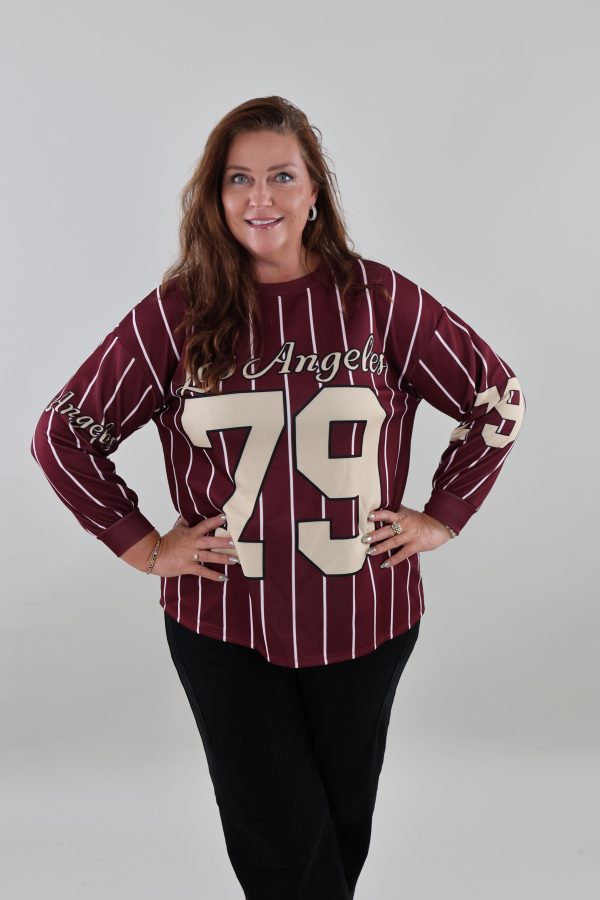1729 baseball sweater