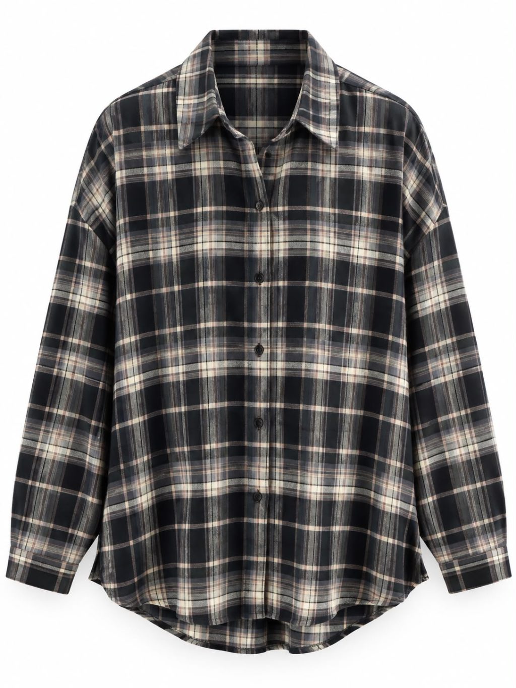 1747 Blouse Checked Long sleeve - Afbeelding 6