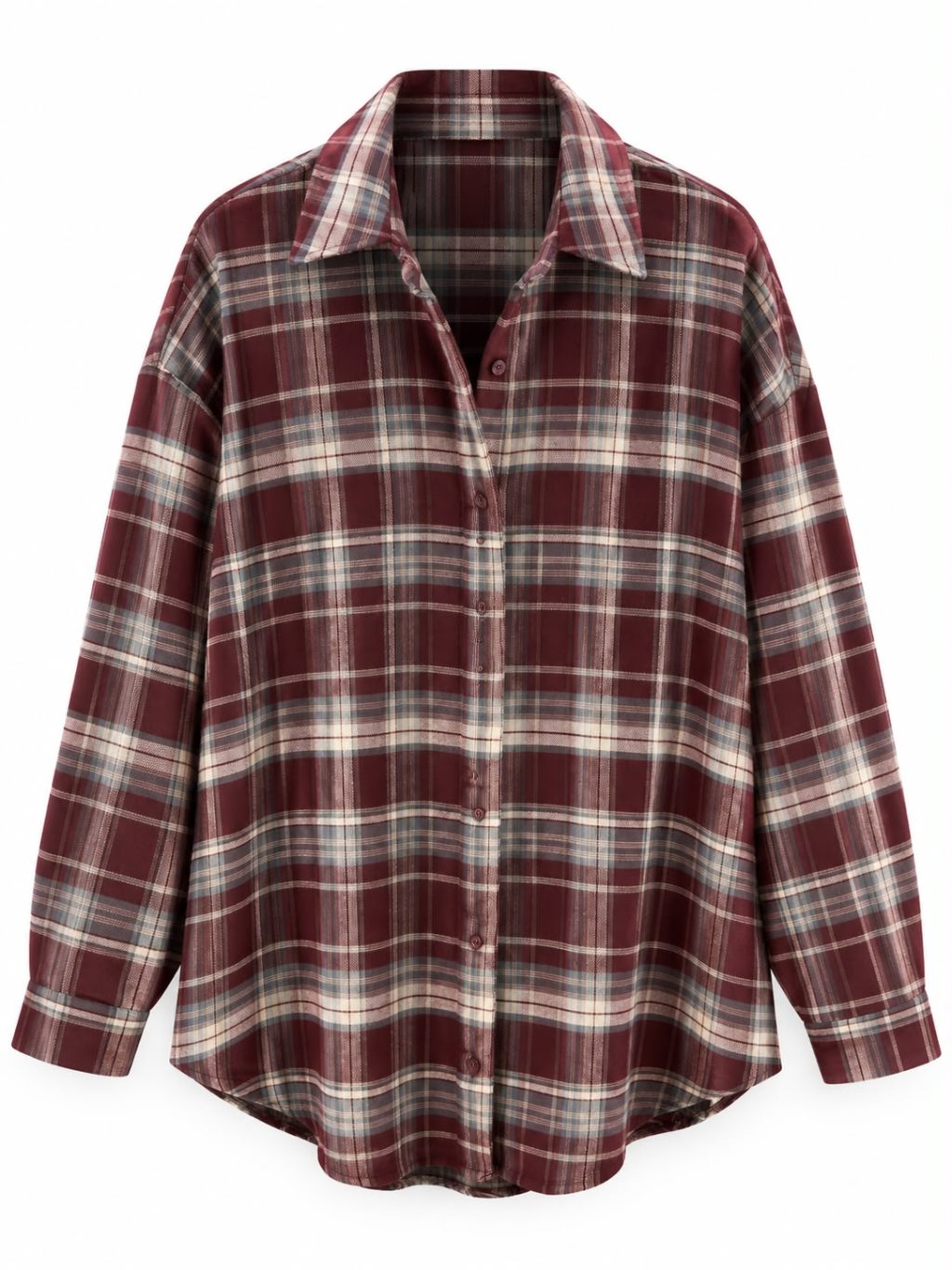 1747 Blouse Checked Long sleeve - Afbeelding 5
