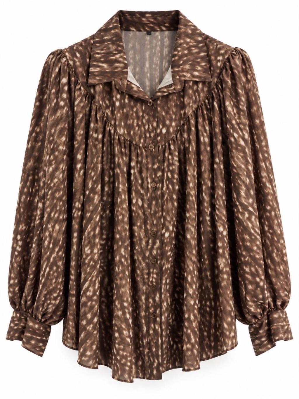 1751 Blouse Ballon Panter - Afbeelding 4