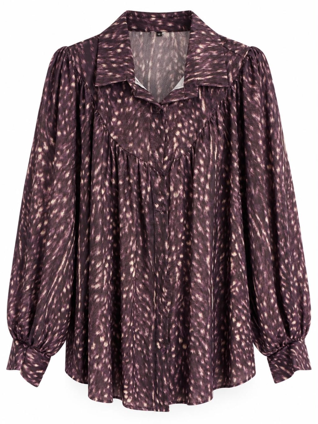 1751 Blouse Ballon Panter - Afbeelding 3
