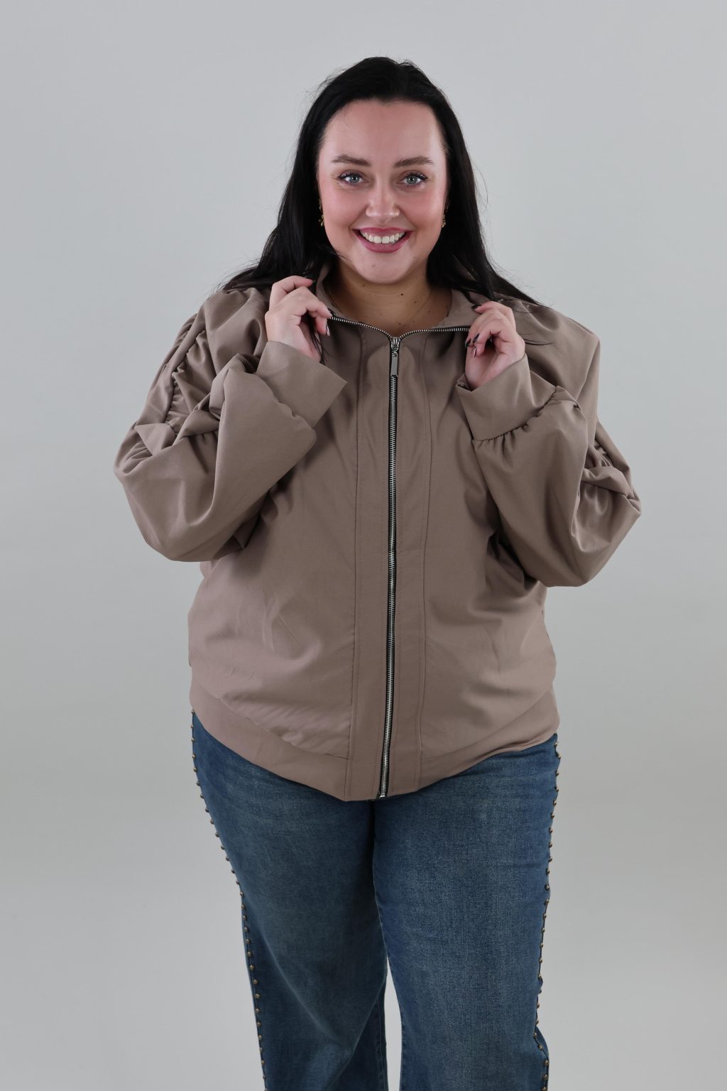 1739 Bomber Smocked Sleeve - Afbeelding 6