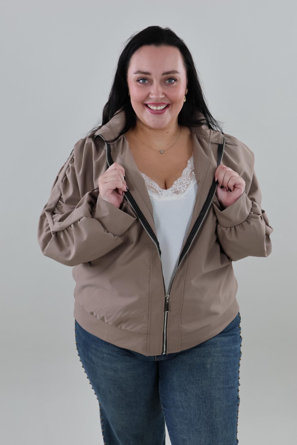 1739 Bomber Smocked Sleeve - Afbeelding 3