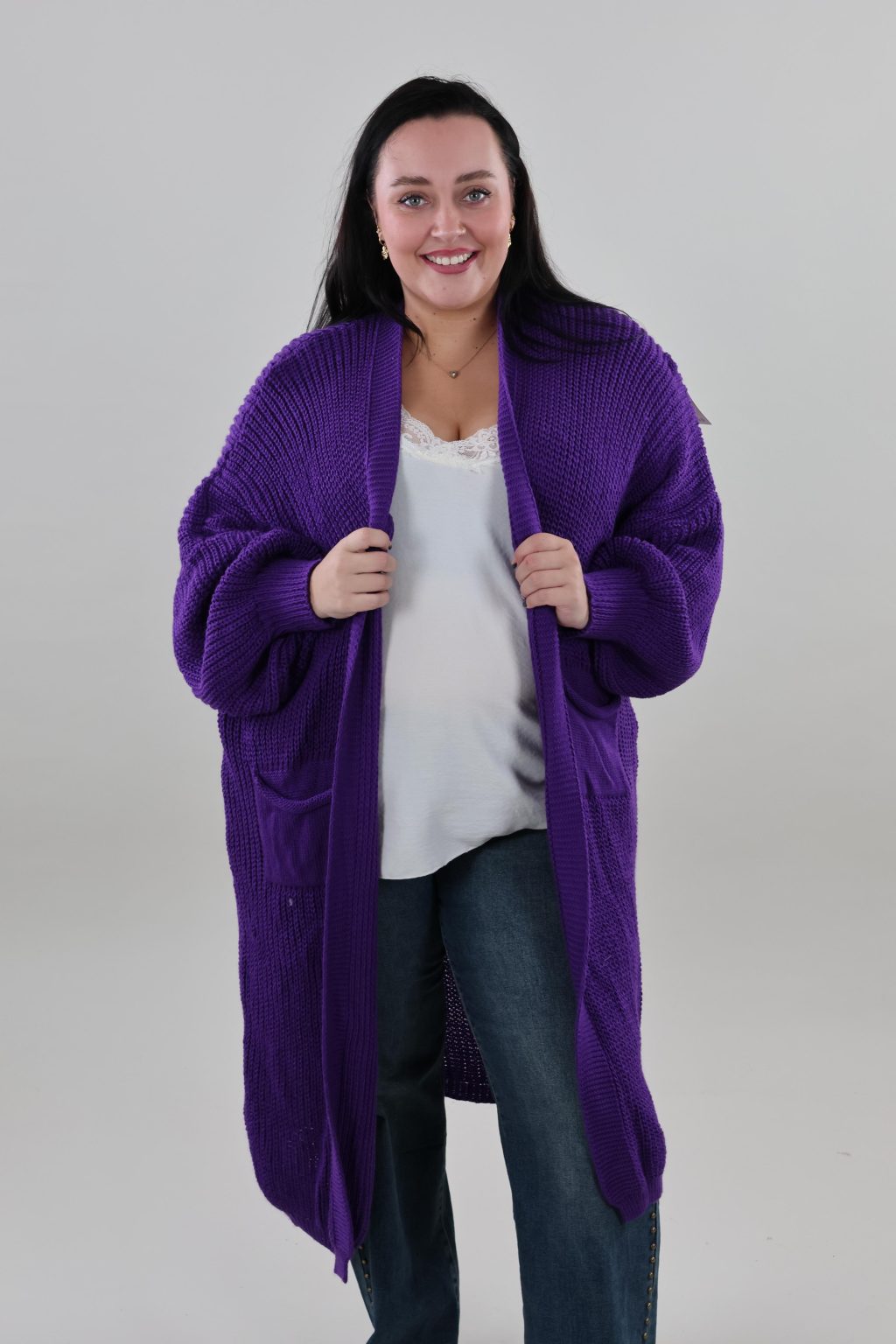1733 Cardigan Tall Knitted - Afbeelding 2