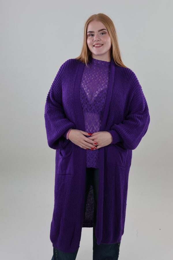 1733 Cardigan Tall Knitted