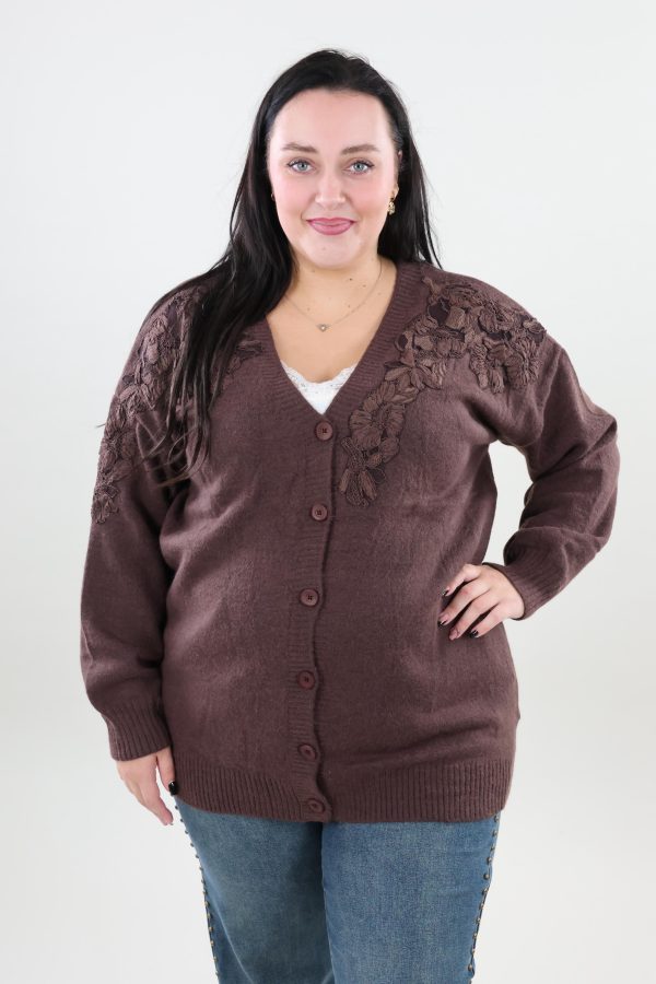 1737 Cardigan Bloom V-neck