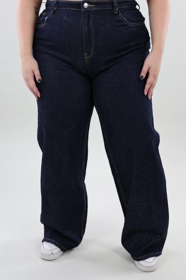 Monday Jeans 174 Sparkle blauw