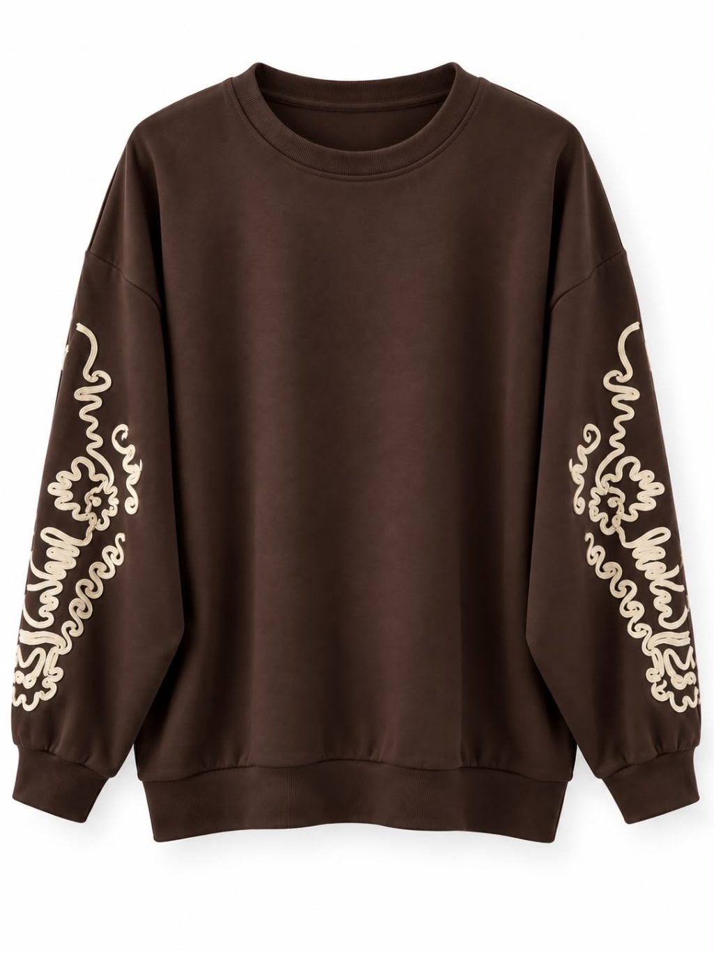 1758 Sweater Long sleeve Geborduurd - Afbeelding 4