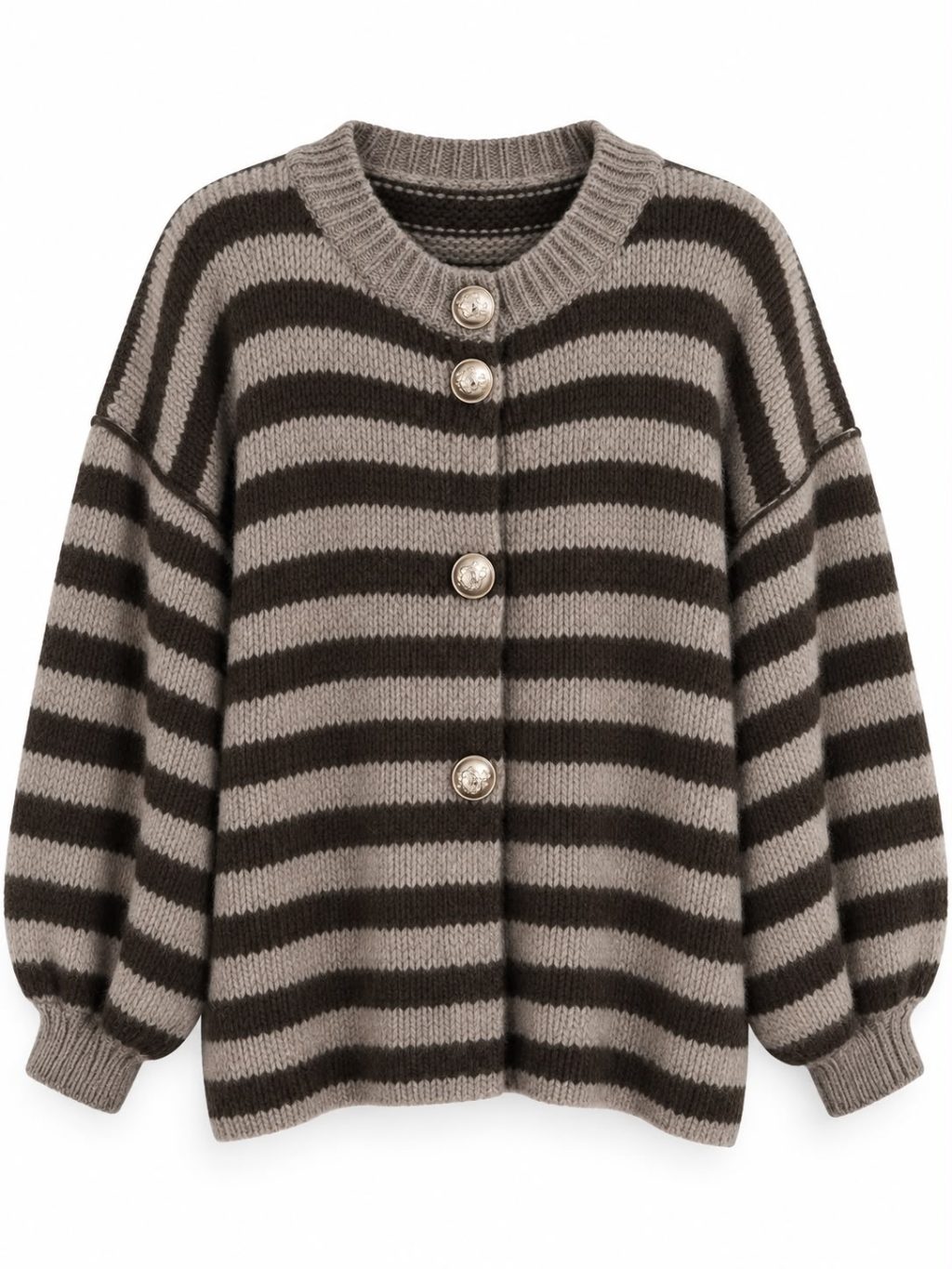 1780 Cardigan Knitted Stripe - Afbeelding 6