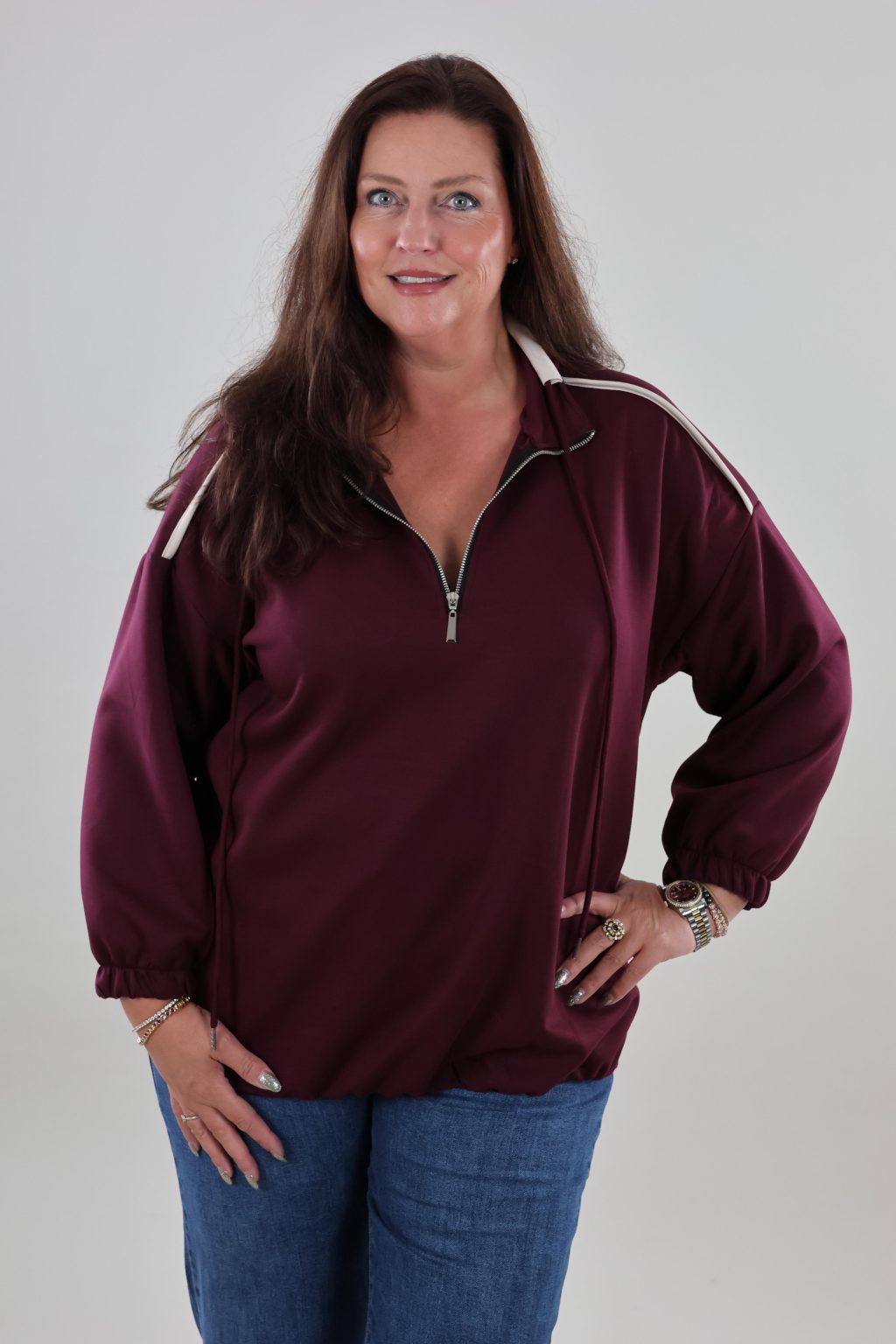 1763 Sweater Zip - Afbeelding 2
