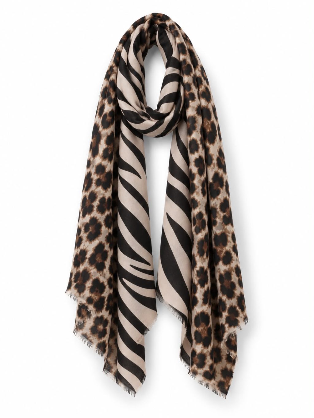 Sjaal 19 Animal print - Afbeelding 3