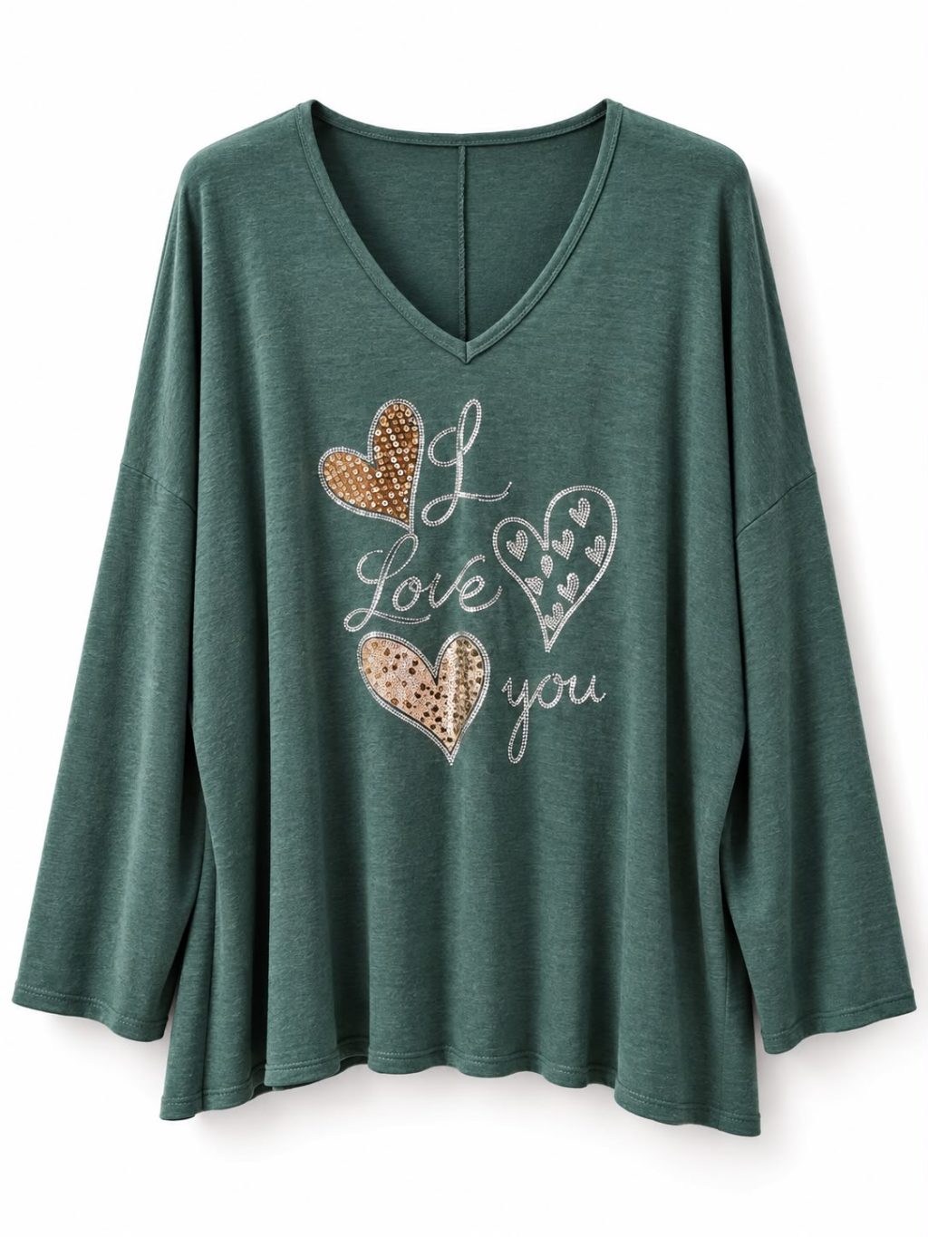 1782 Shirt Love print - Afbeelding 4