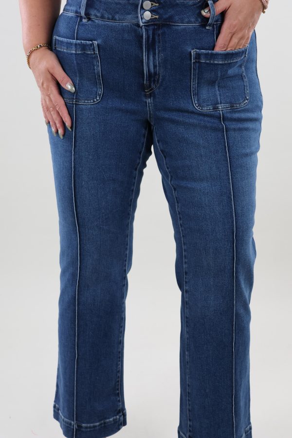Vero Moda 131 vmc vivianne high rise flaired jeans