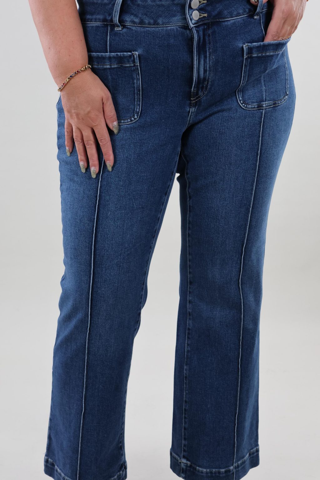 Vero Moda 131 vmc vivianne high rise flaired jeans - Afbeelding 2