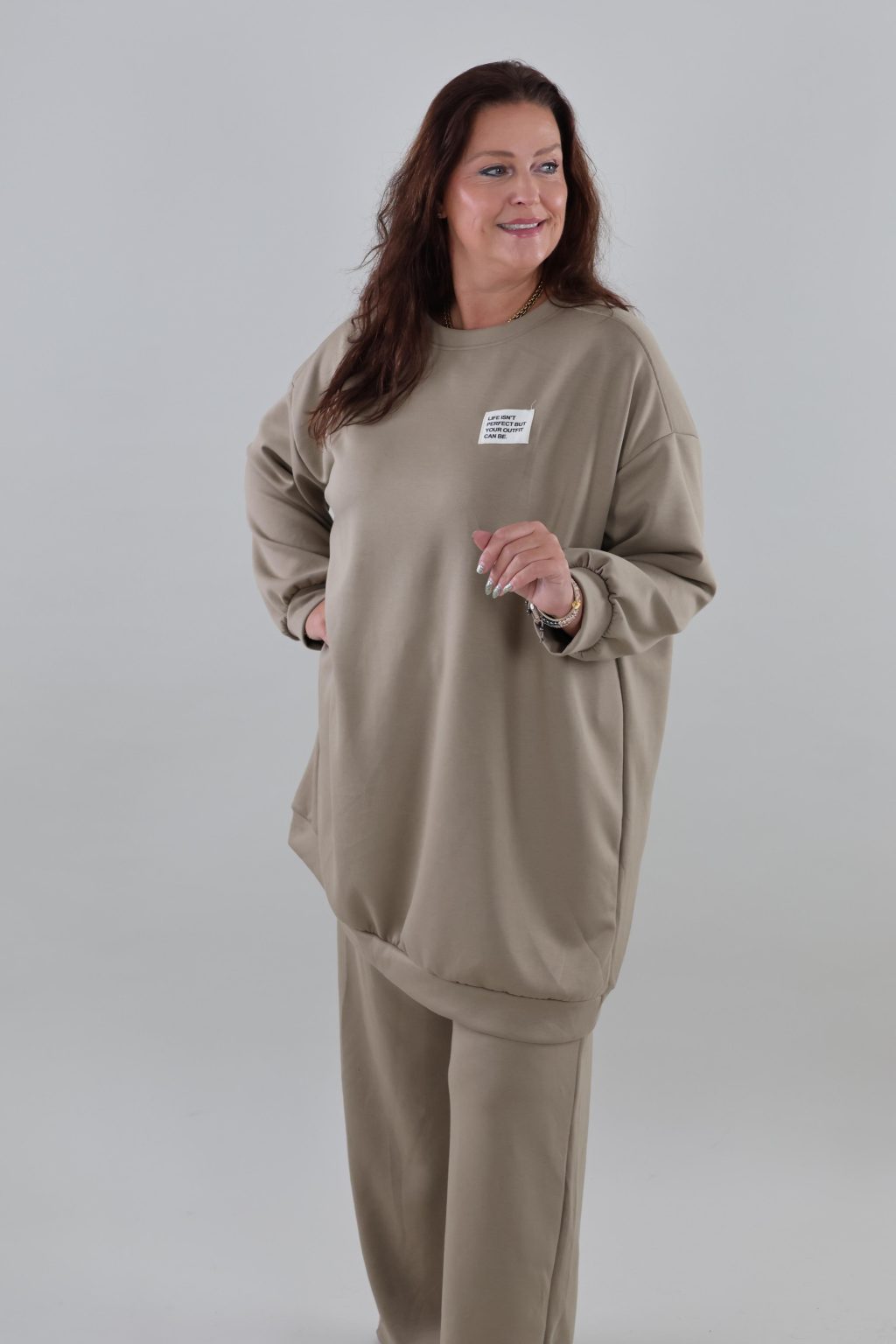 1783 Tweedelige set Patch longe sleeve