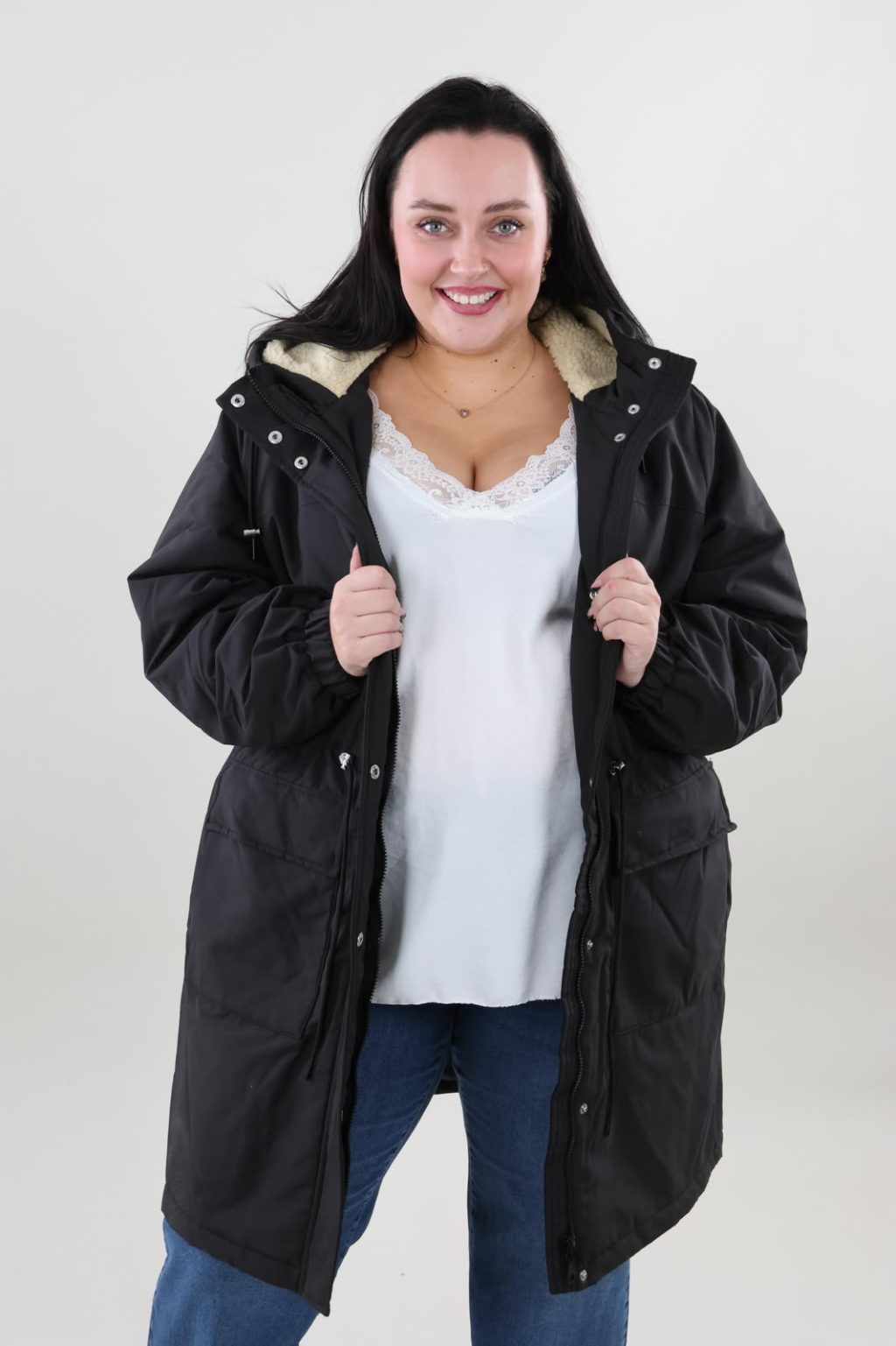 Vero Moda Curve 115 vmc alma coat - Afbeelding 2