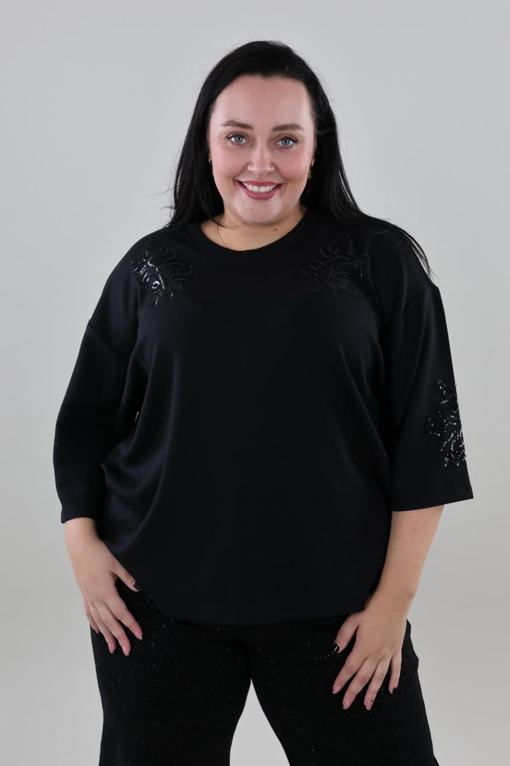 Vero Moda Curve 119 vmc nia sweatshirt - Afbeelding 3