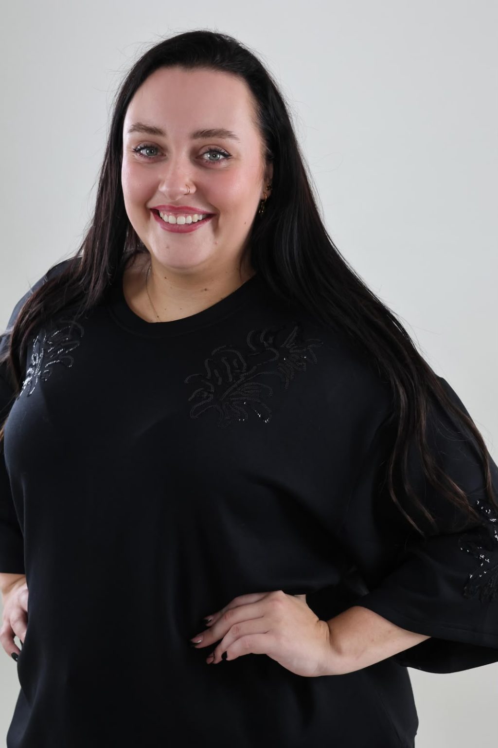 Vero Moda Curve 119 vmc nia sweatshirt - Afbeelding 2