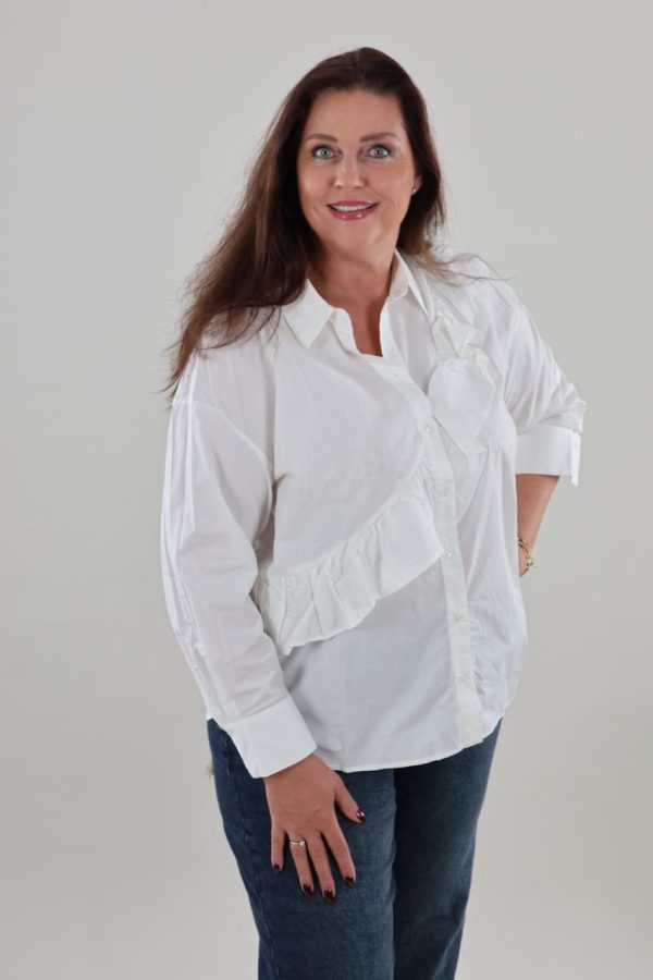 Vero Moda 132 vmc Ritta flounce shirt