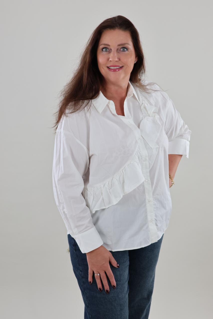 Vero Moda 132 vmc Ritta flounce shirt