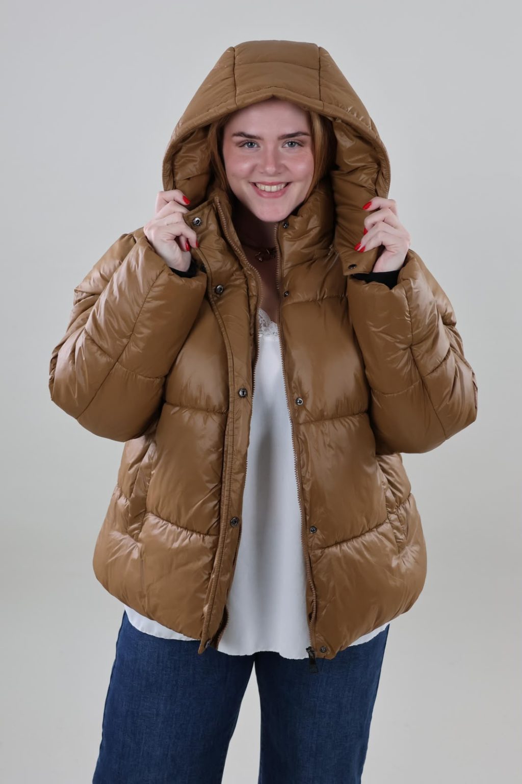 Winterjas 01 Camel - Afbeelding 5