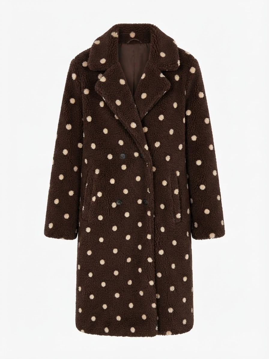 Winterjas 14 Teddy Polka - Afbeelding 4