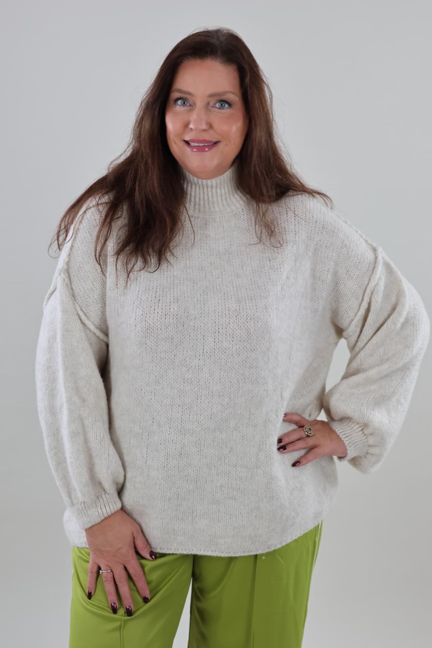 1834 Trui Knitted Basic - Afbeelding 3