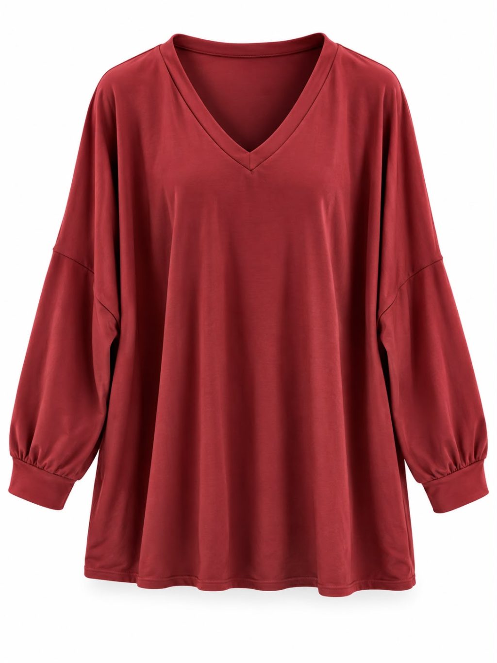 1835 Shirt Cotton V-neck - Afbeelding 3
