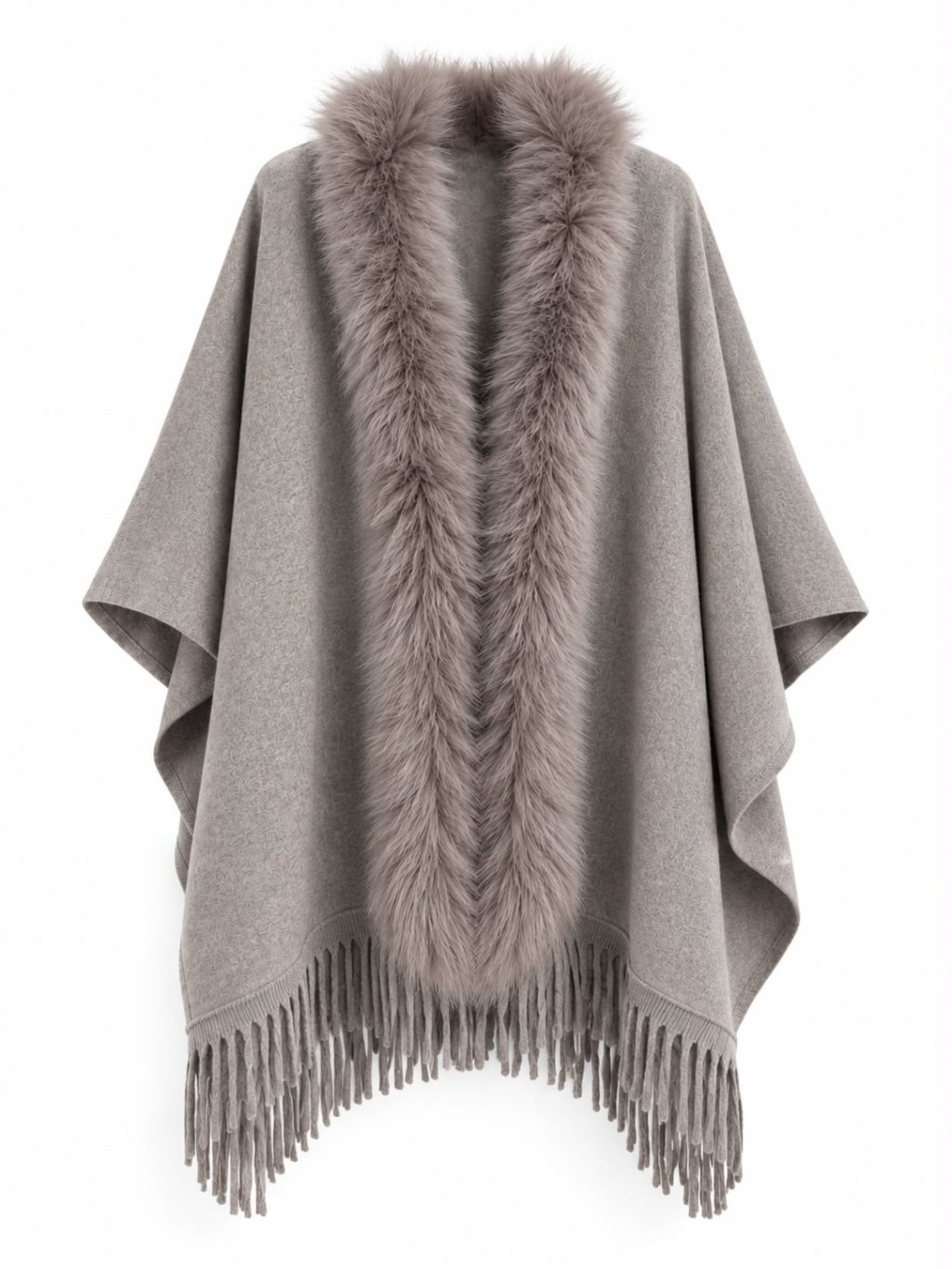 1841 Poncho Faux fur - Afbeelding 5
