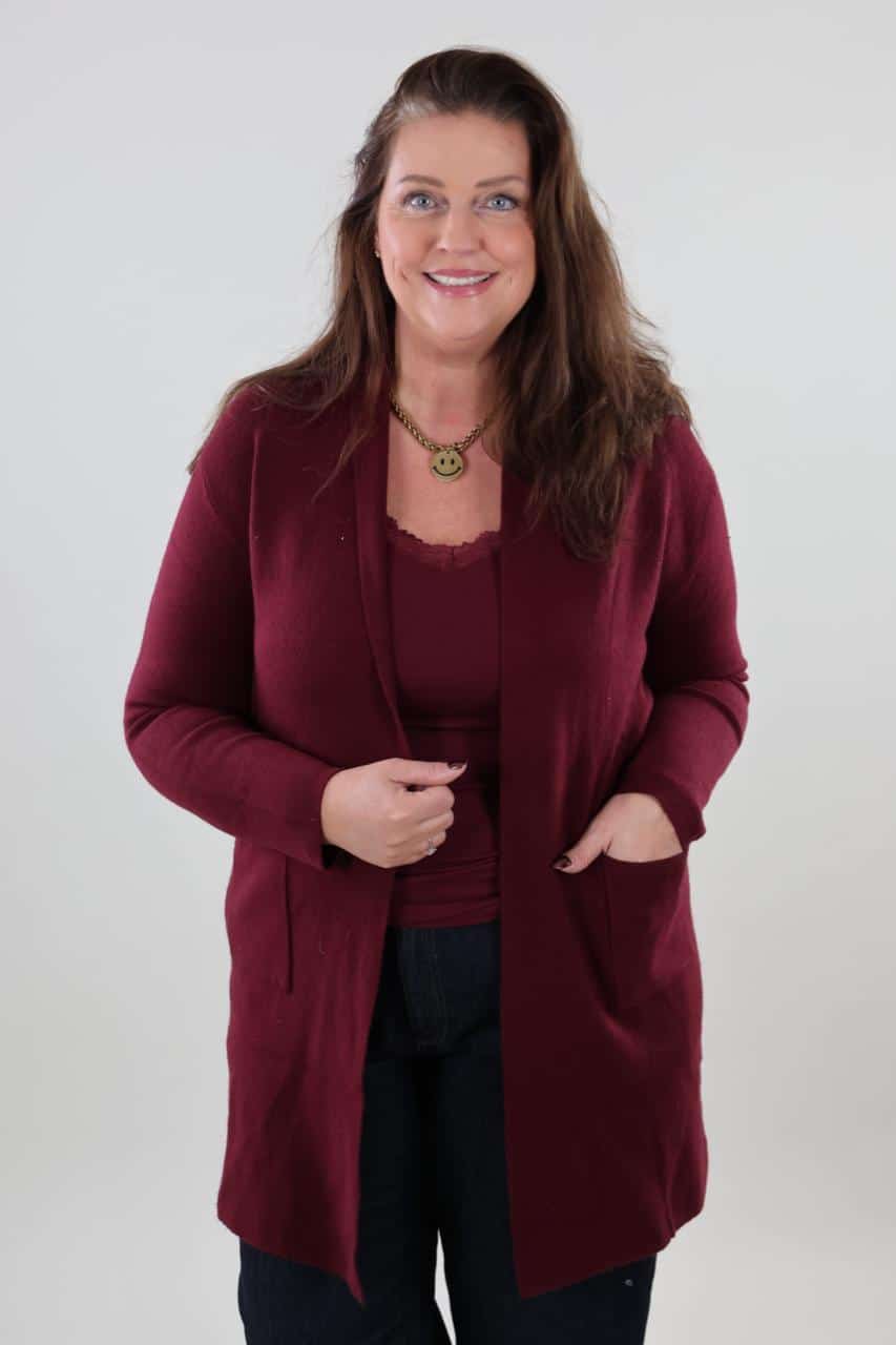 1845 Cardigan Knitted Basic - Afbeelding 3