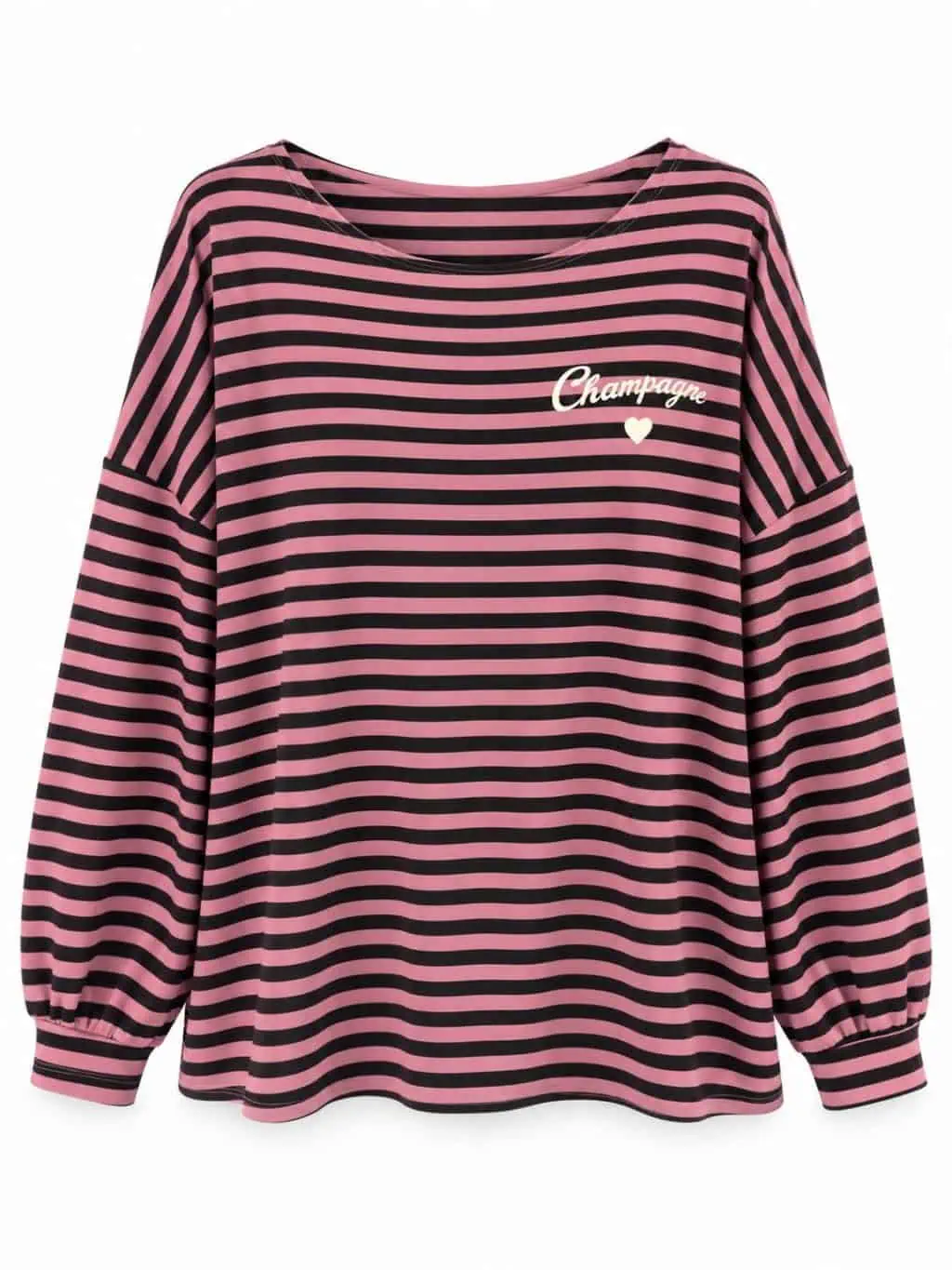 1846 Shirt Stripe Long sleeve Champagne - Afbeelding 6