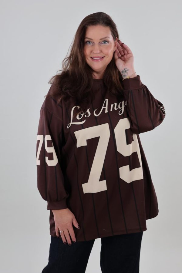 1851 Sweater Baseball LA Long sleeve