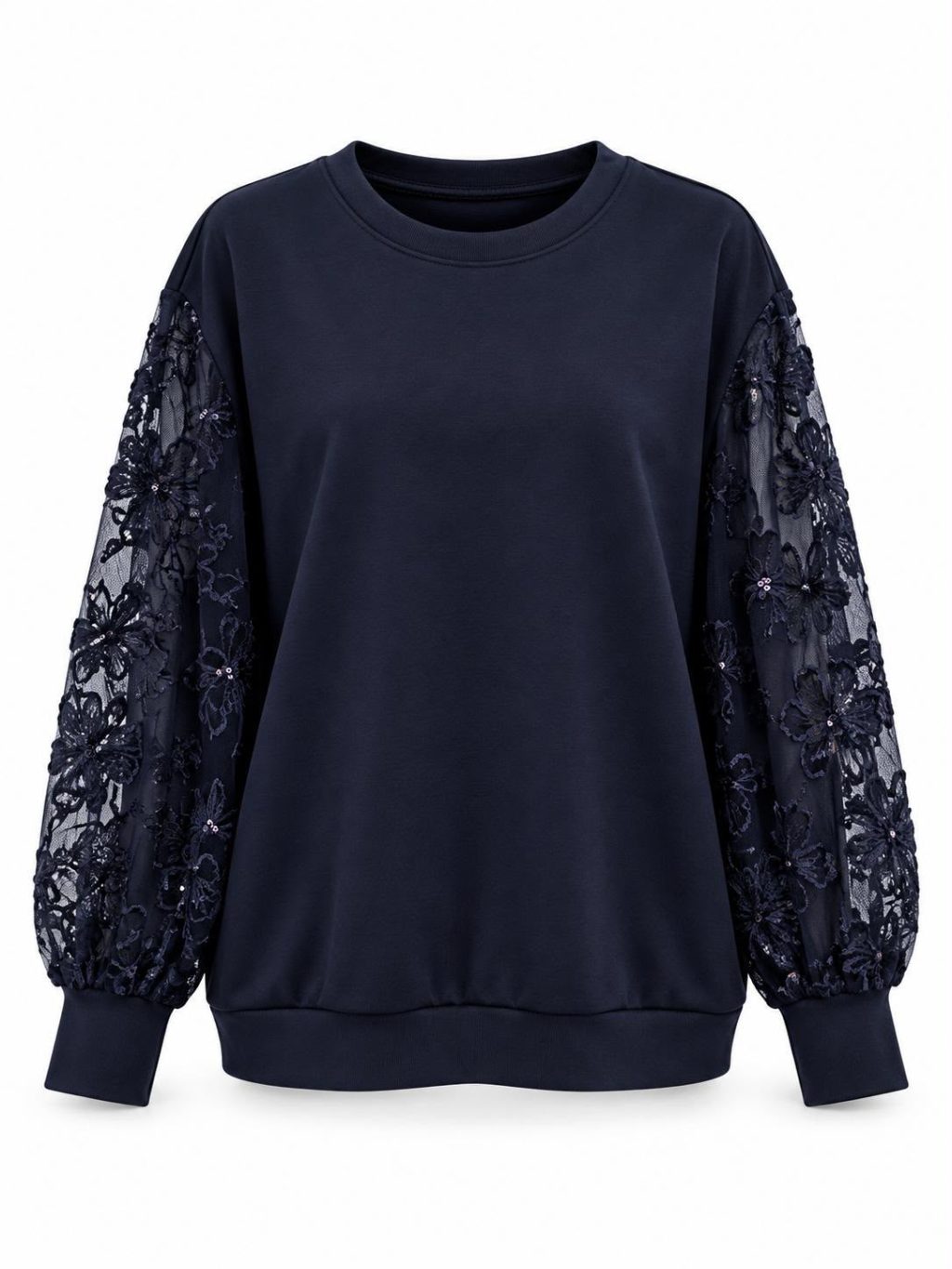 1870 Sweater Mesh Floral - Afbeelding 5