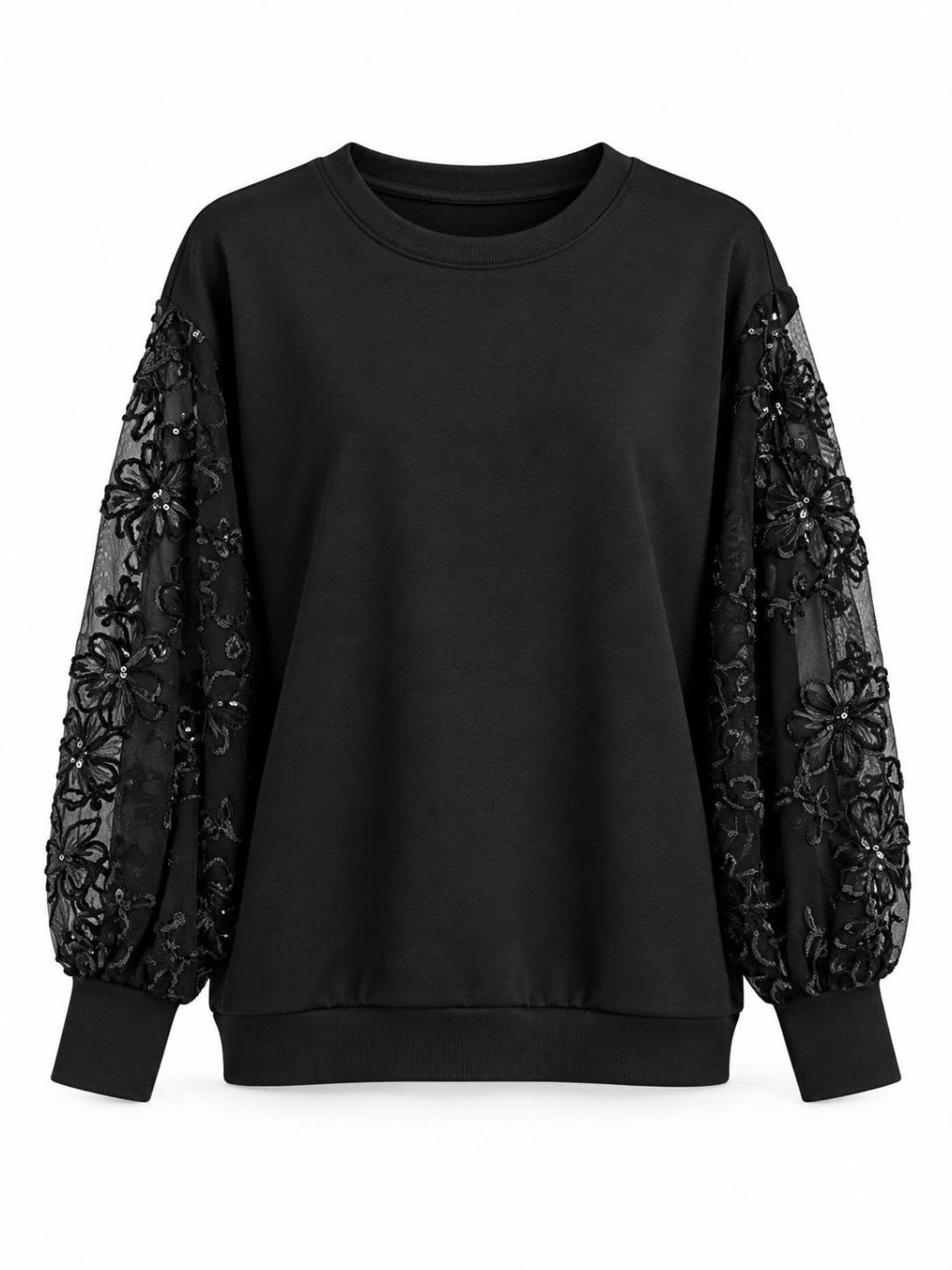 1870 Sweater Mesh Floral - Afbeelding 7