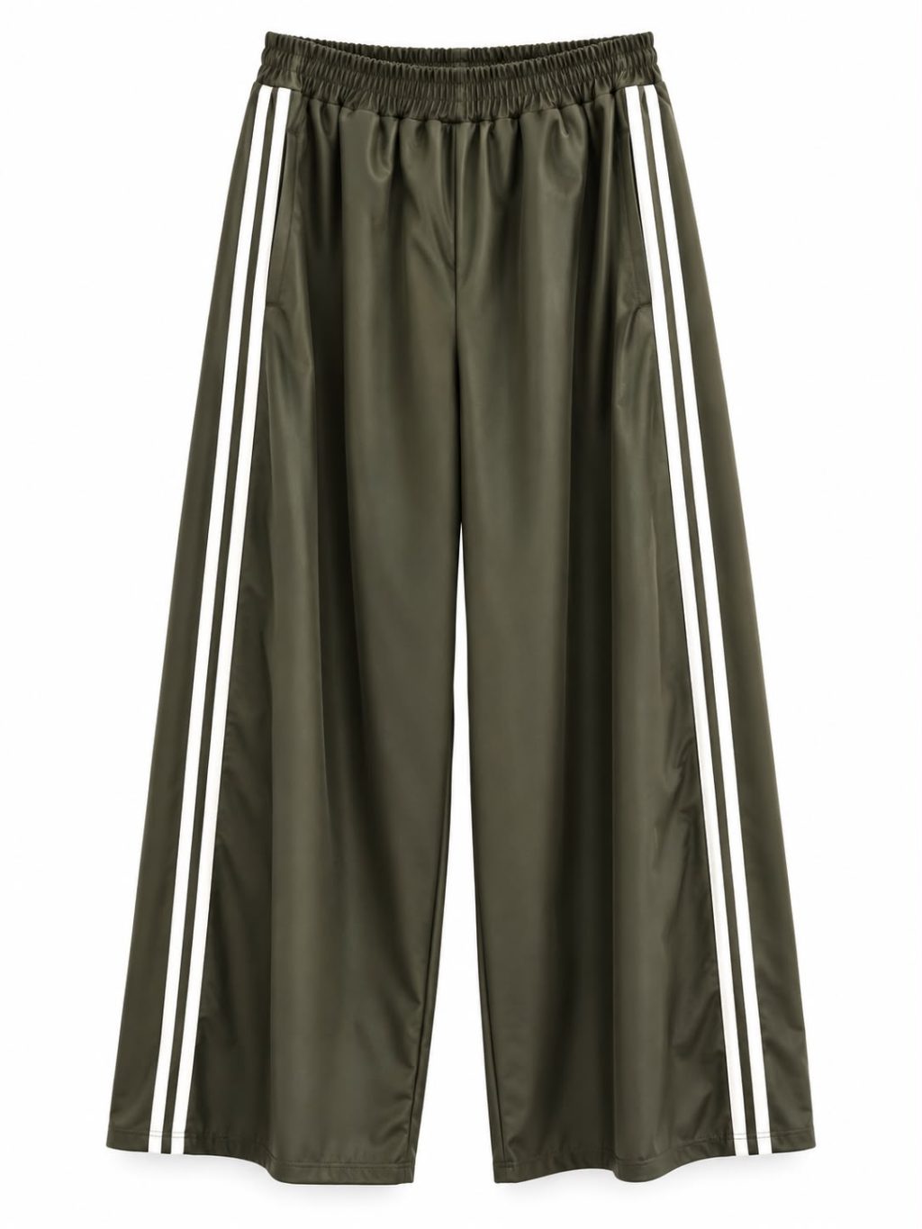 1871 Broek Wide leg Leerlook - Afbeelding 4