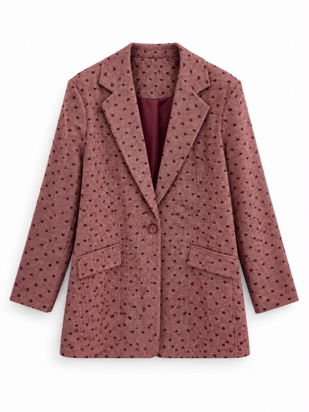 1890 Blazer Hearts Tweed - Afbeelding 2