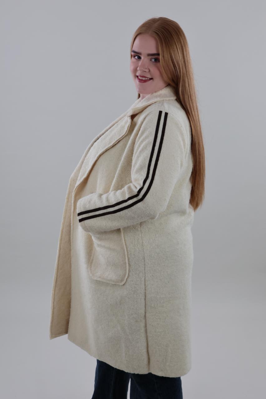 1911 Mantel Bouclé look Bies - Afbeelding 4