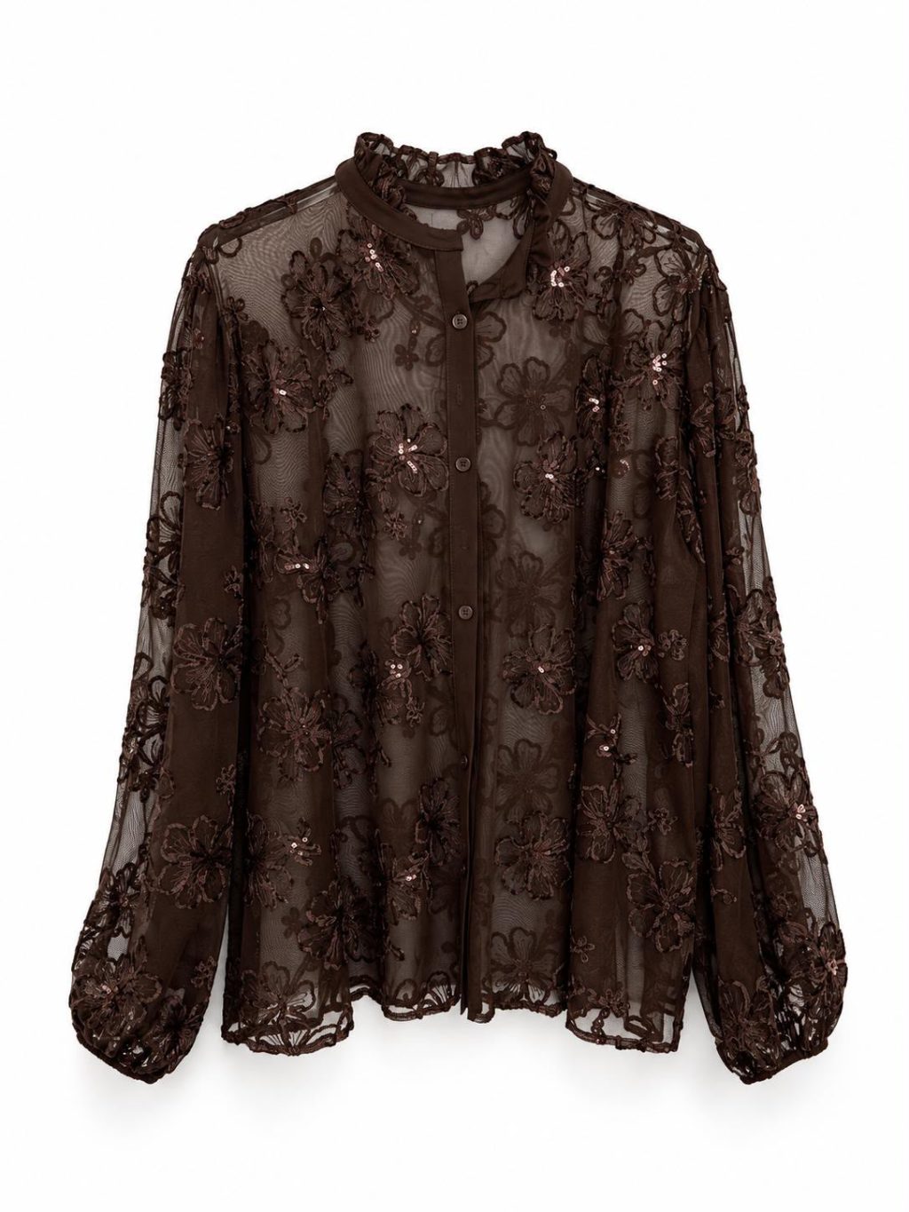 1913 Blouse Lace Flower - Afbeelding 6