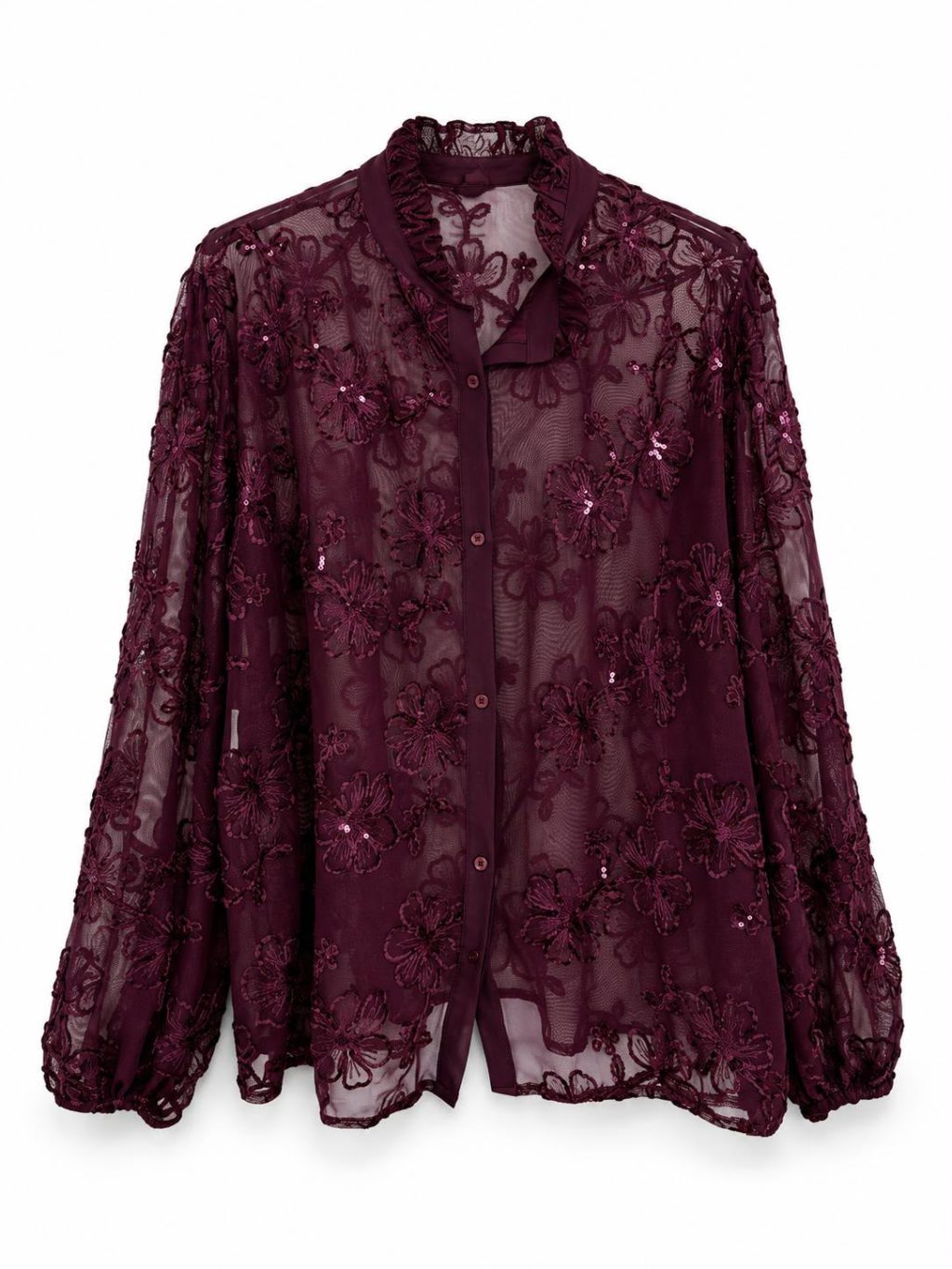 1913 Blouse Lace Flower - Afbeelding 5