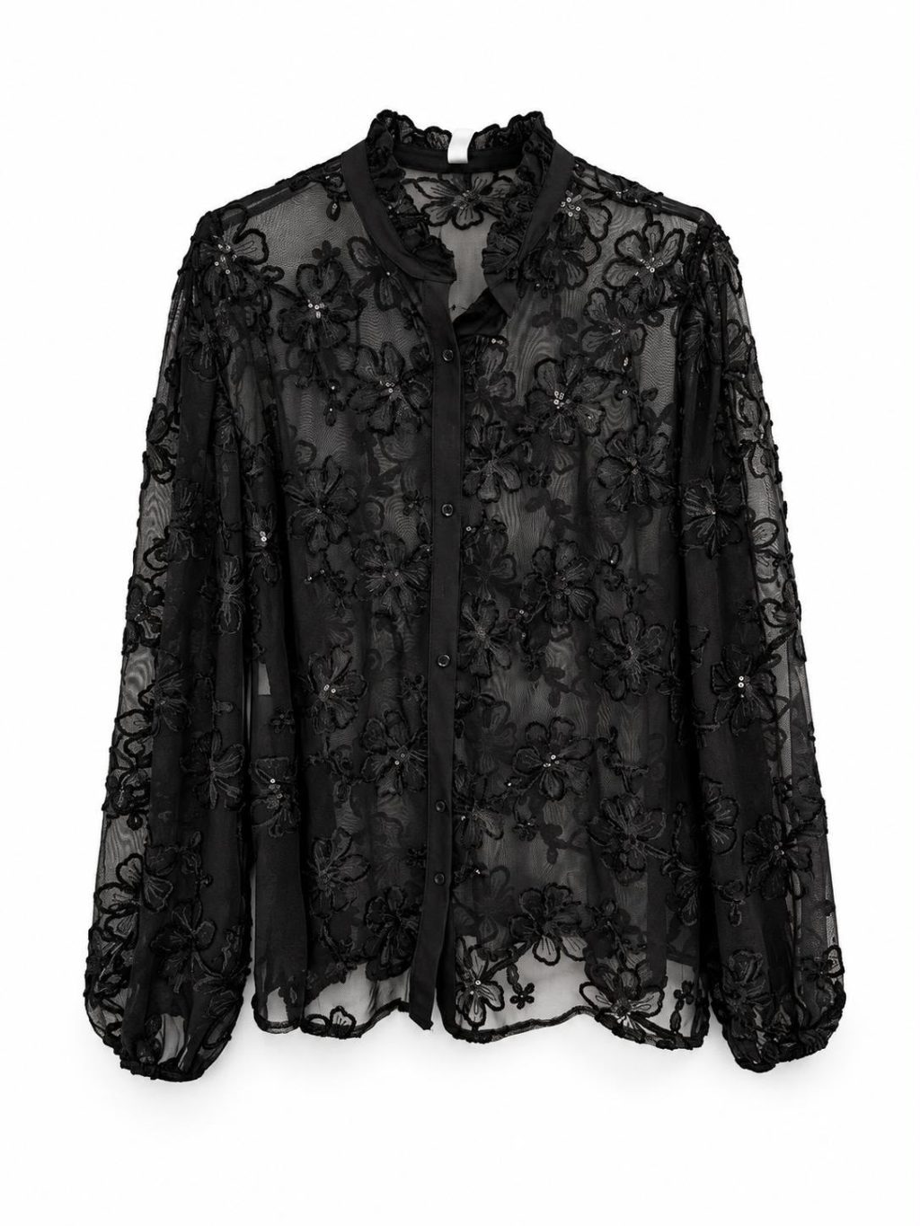 1913 Blouse Lace Flower - Afbeelding 7