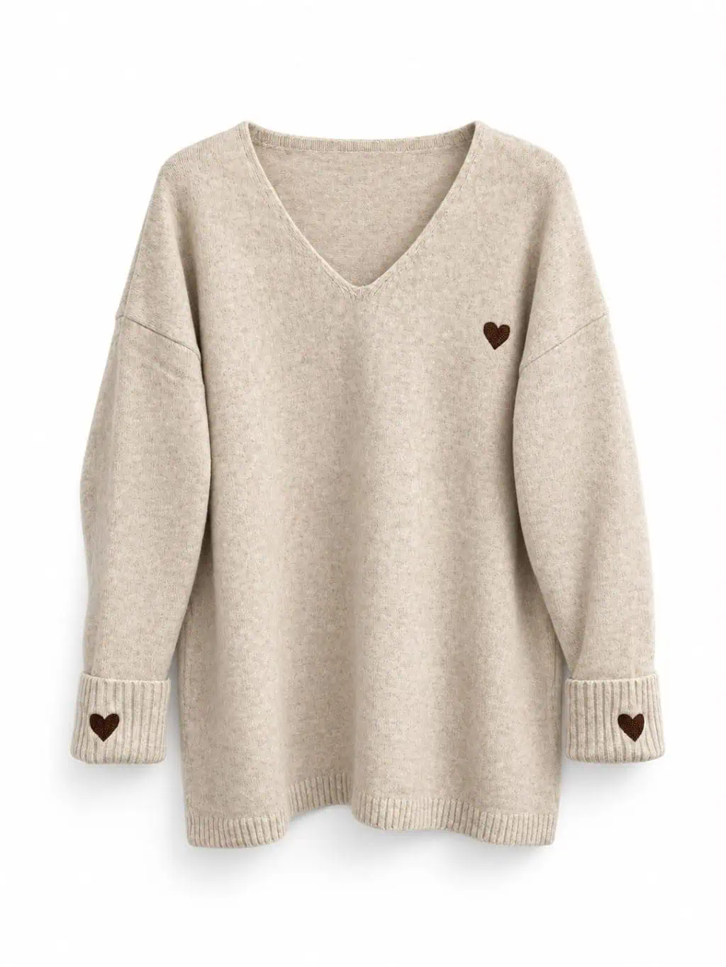 1928 Sweater Heart V-neck - Afbeelding 6
