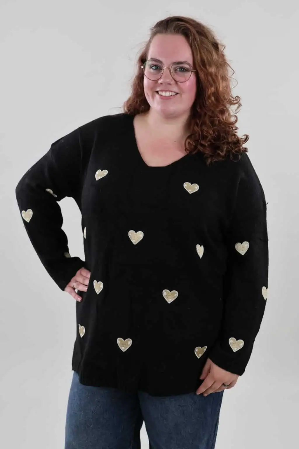 1931 Sweater Hearts Knitted