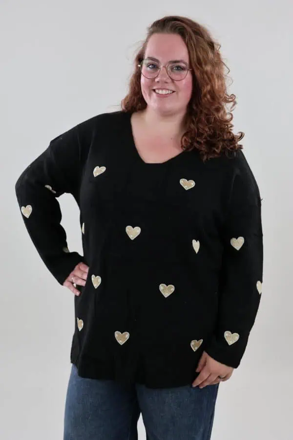1931 Sweater Hearts Knitted