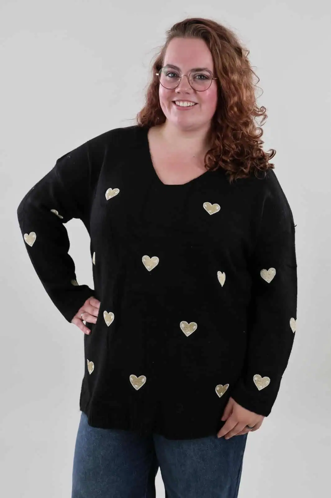 1931 Sweater Hearts Knitted