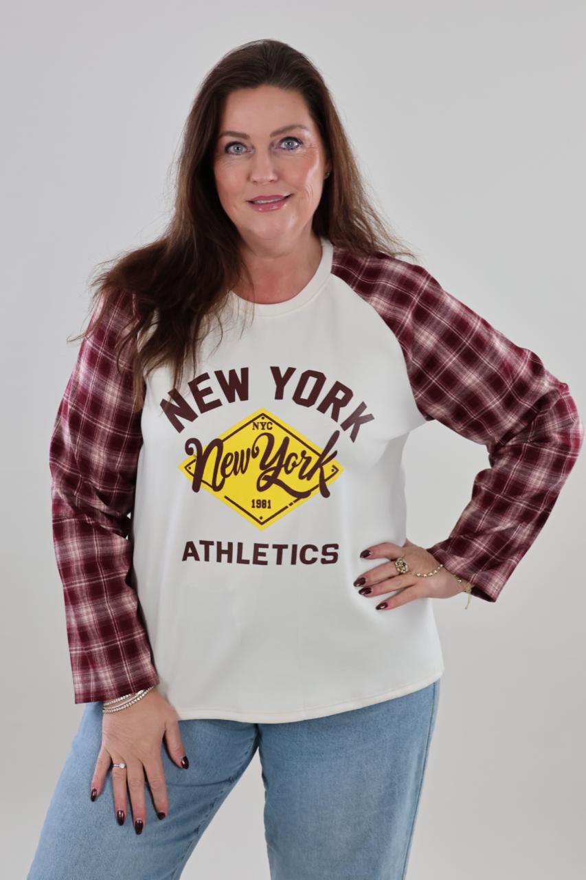 1940 Shirt NY Long sleeve Ruit - Afbeelding 2