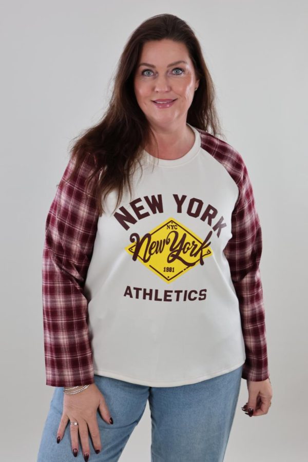1940 Shirt NY Long sleeve Ruit