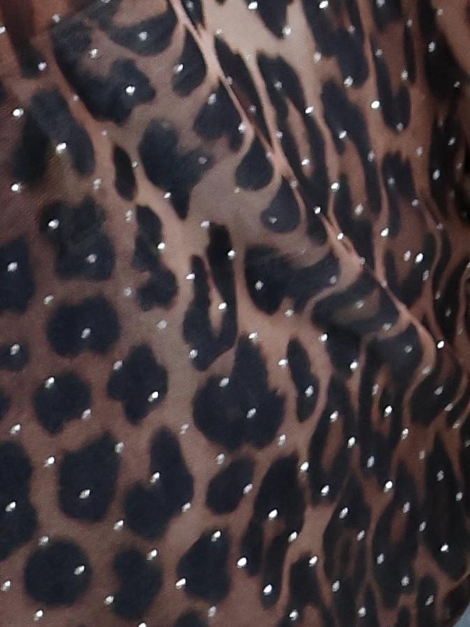1941 Top Mesh Sparkle Panter - Afbeelding 2