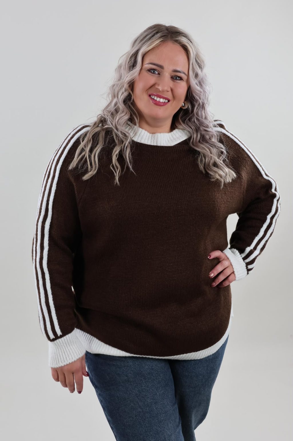 1953 Sweater Knitted Stripe - Afbeelding 3